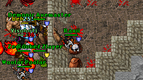 Raxii on screen
