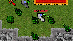 Deronor on screen