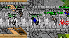 Diabelex on screen