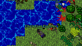 Christian Fighter on screen
