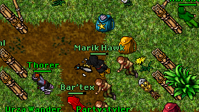Marik Hawk on screen