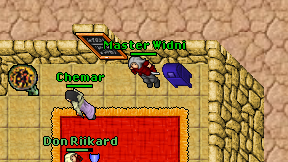 Master Widni on screen