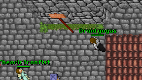 Druid gugas on screen