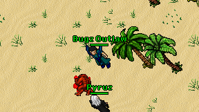 Bugz Outlaw on screen