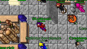 Skalmaan on screen