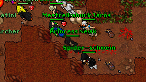Princess Newk on screen