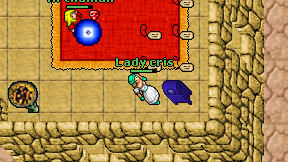 Lady cris on screen