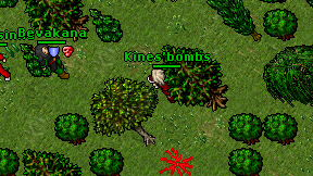 Kines'bombs on screen