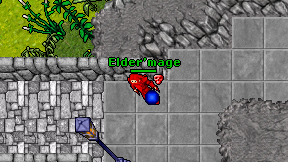 Elder'mage on screen