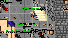 Chmielus knight on screen