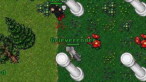Grieverender on screen