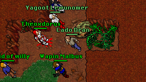 Cado Dran on screen