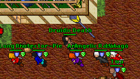 Druidic Death on screen