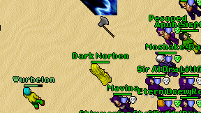 Dark Norben on screen