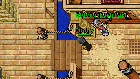Fudgy on screen