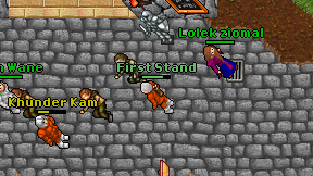 First Stand on screen