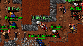 Elder loca on screen