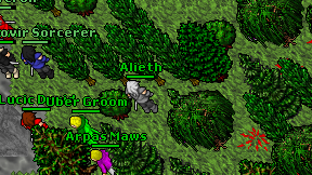 Alieth on screen