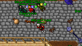 Alcan Crow on screen