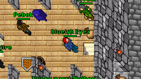 Blueish Eyez on screen
