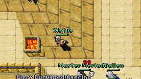 Xistus on screen