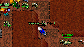 Sorcerer Torf on screen