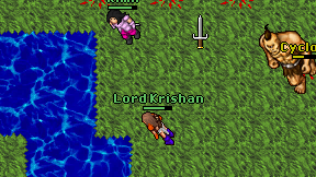 Lord Krishan on screen