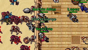 Onkel Gorge on screen