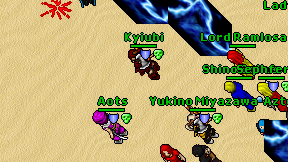 Kyiubi on screen