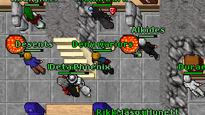 Deny wariors on screen