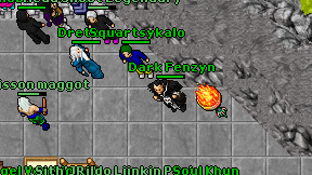Dark Fenzyn on screen