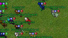 Dark Romek on screen
