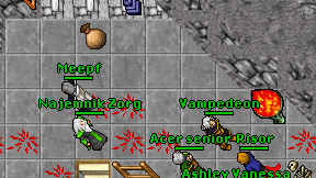 Meepf on screen
