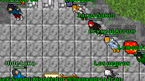 Crysyal Arrow on screen