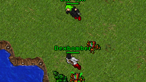 Dexbomber on screen