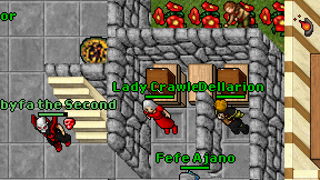 Lady Crawler on screen