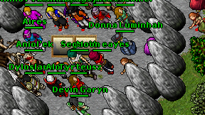 Moon eayes on screen