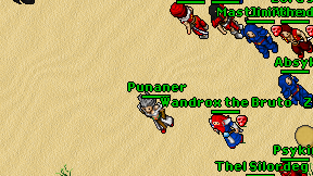 Punaner on screen