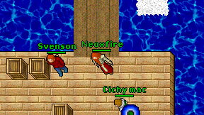 Neoxfire on screen