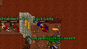 Luck Gally on screen