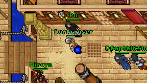 Darkcroser on screen