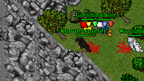 Klavierspieler on screen
