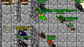 Grazar on screen