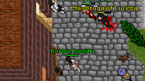 Barbie bonita on screen