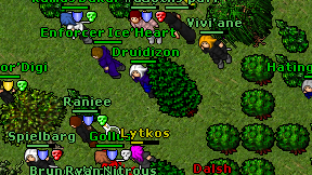 Druidizon on screen