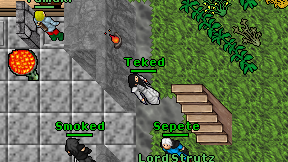 Teked on screen