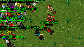 Sain Neon on screen