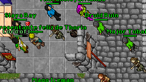 Major Tubaina on screen