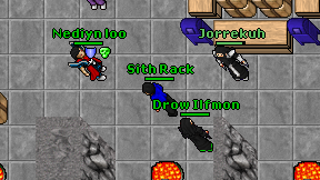 Sith Rack on screen