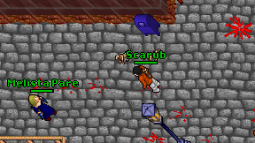 Scarub on screen